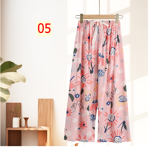 24HH245.24 - SET 2 QUẦN LANH LỤA NỮ