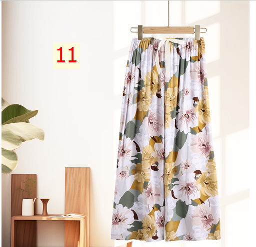 24HH245.24 - SET 2 QUẦN LANH LỤA NỮ