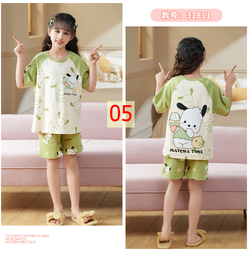 24HH255.20 - BỘ COTTON MẶC NHÀ HOẠT HÌNH