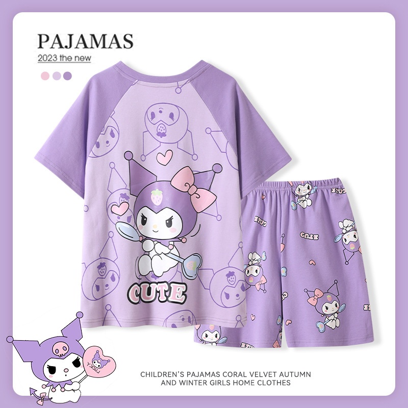 24HH255.20 - BỘ COTTON MẶC NHÀ HOẠT HÌNH