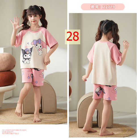24HH255.20 - BỘ COTTON MẶC NHÀ HOẠT HÌNH