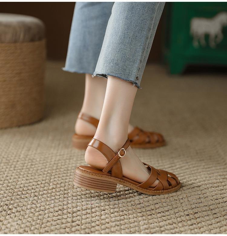 24HH255.16 - SANDAL RỌ 2 MÀU