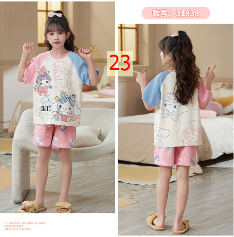 24HH255.20 - BỘ COTTON MẶC NHÀ HOẠT HÌNH