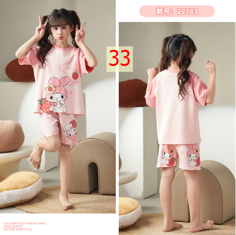 24HH255.20 - BỘ COTTON MẶC NHÀ HOẠT HÌNH