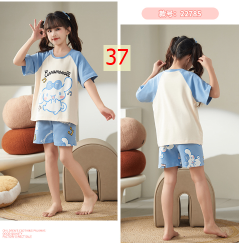 24HH255.20 - BỘ COTTON MẶC NHÀ HOẠT HÌNH