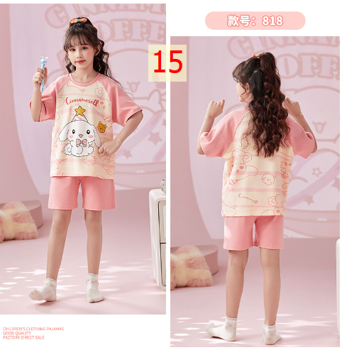 24HH255.20 - BỘ COTTON MẶC NHÀ HOẠT HÌNH