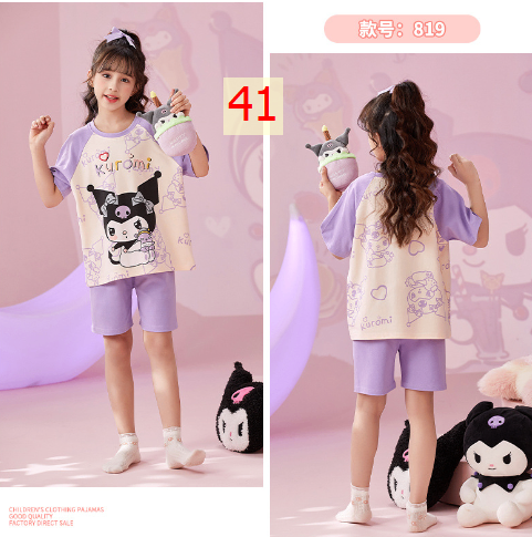 24HH255.20 - BỘ COTTON MẶC NHÀ HOẠT HÌNH