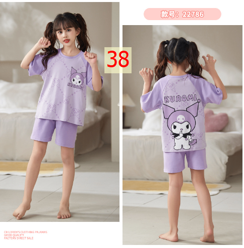 24HH255.20 - BỘ COTTON MẶC NHÀ HOẠT HÌNH