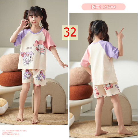 24HH255.20 - BỘ COTTON MẶC NHÀ HOẠT HÌNH