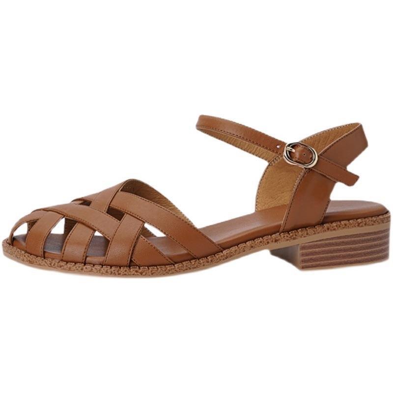 24HH255.16 - SANDAL RỌ 2 MÀU