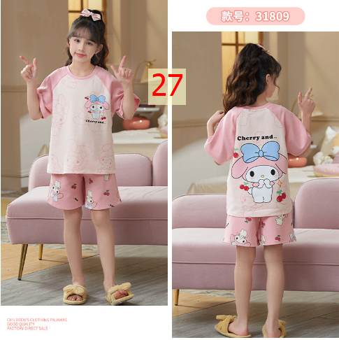 24HH255.20 - BỘ COTTON MẶC NHÀ HOẠT HÌNH