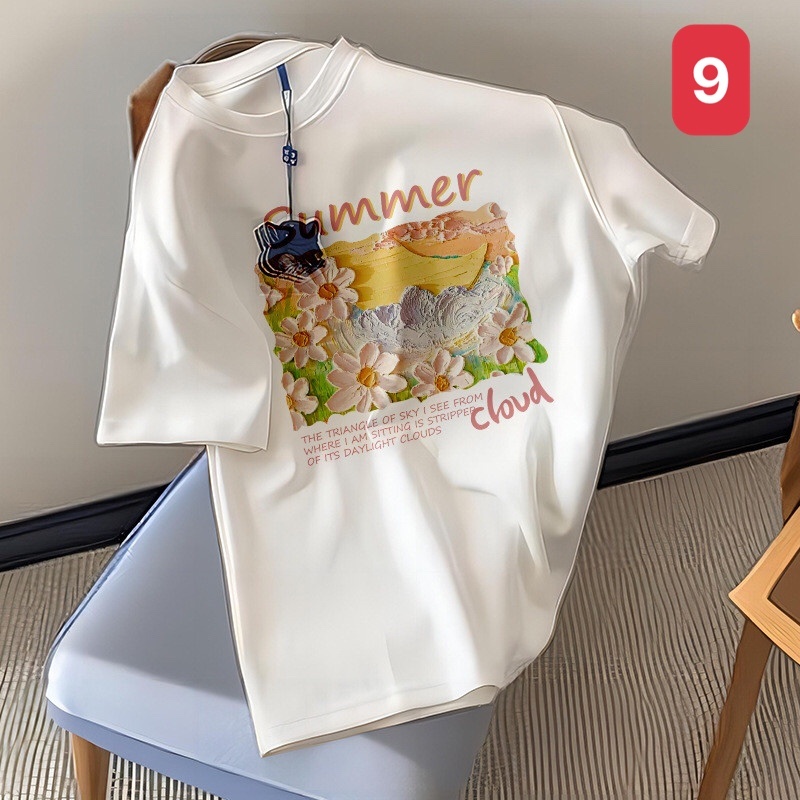 24HH265.31 - ÁO THUN COTTON NỮ