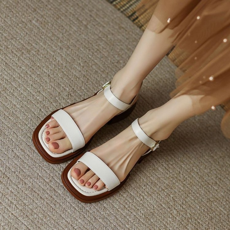 24HH265.09 - SANDAL CỔ ĐIỂN 3 MÀU NỮ