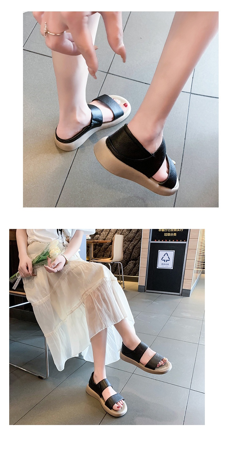 24HH265.05 - SANDAL ĐẠP GÓT ĐẾ MỀM