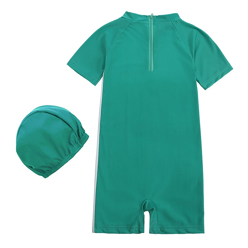 24HH265.03 - BỘ BƠI LIỀN THÂN KÈM MŨ CHO BÉ