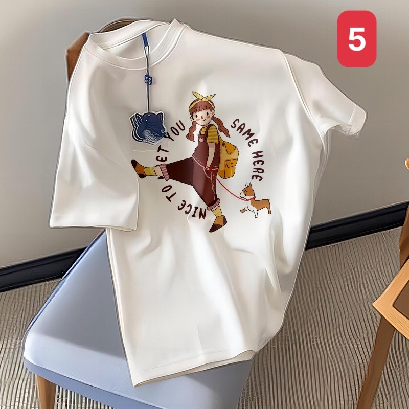 24HH265.31 - ÁO THUN COTTON NỮ