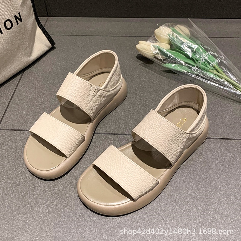 24HH265.05 - SANDAL ĐẠP GÓT ĐẾ MỀM
