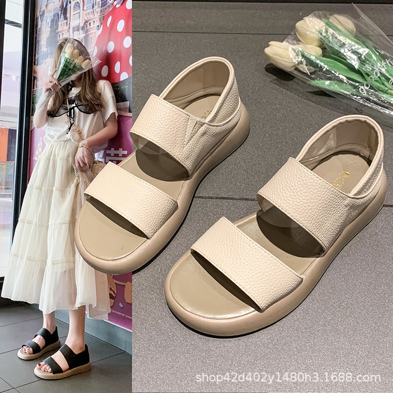 24HH265.05 - SANDAL ĐẠP GÓT ĐẾ MỀM