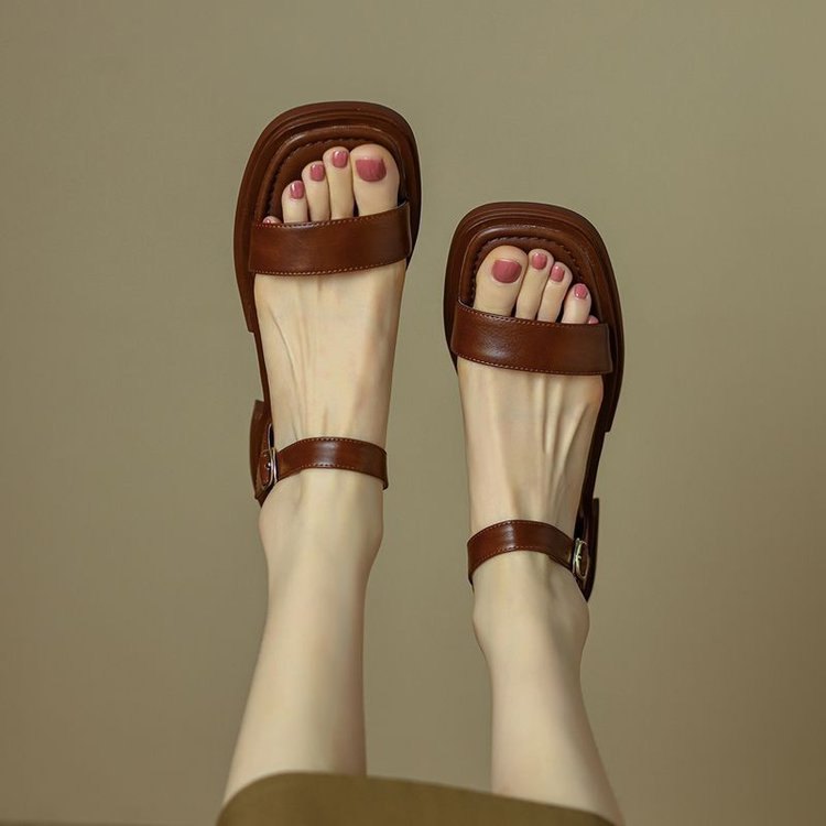 24HH265.09 - SANDAL CỔ ĐIỂN 3 MÀU NỮ