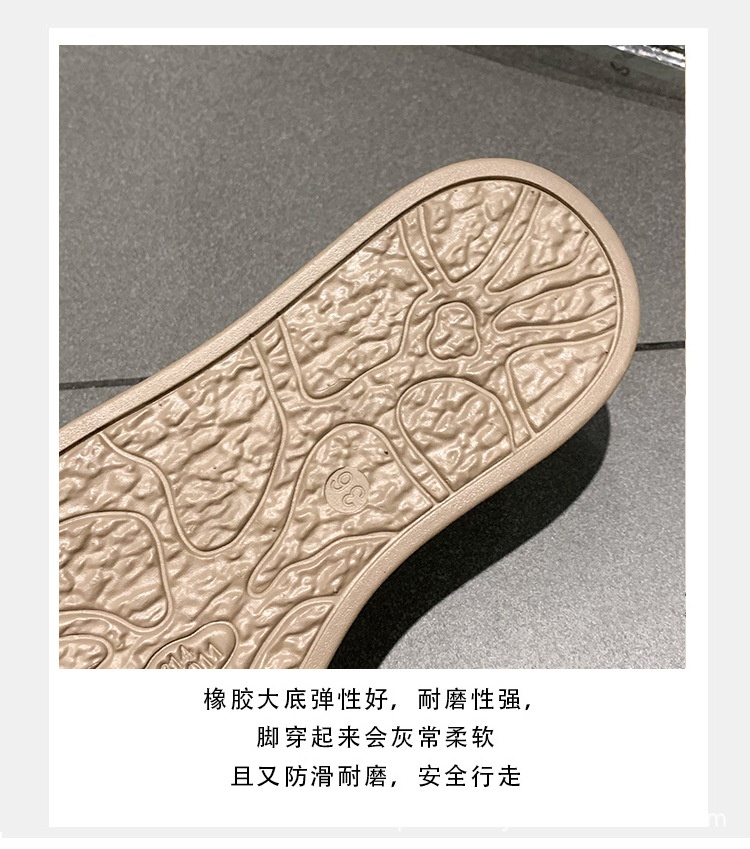 24HH265.05 - SANDAL ĐẠP GÓT ĐẾ MỀM