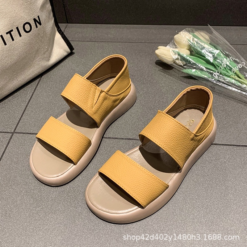 24HH265.05 - SANDAL ĐẠP GÓT ĐẾ MỀM
