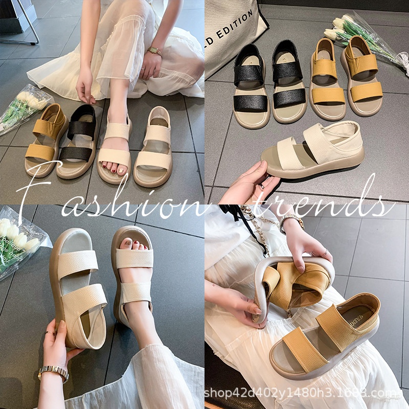 24HH265.05 - SANDAL ĐẠP GÓT ĐẾ MỀM