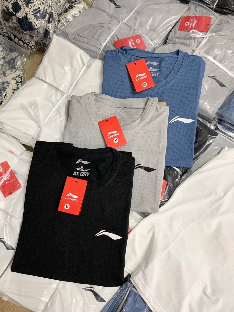 24HAVN03.275 - SET 4 ÁO BA LỖ NAM THÔNG HƠI LI-NING