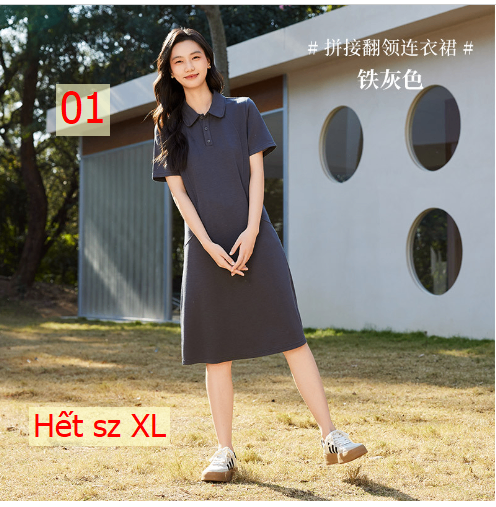 24HA275.17 - VÁY POLO QCCC