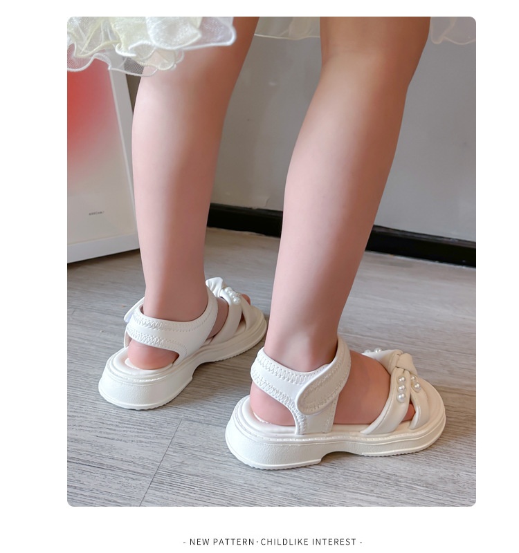 24HH285.24 - SANDAL CHO BÉ GÁI ĐÍNH NGỌC
