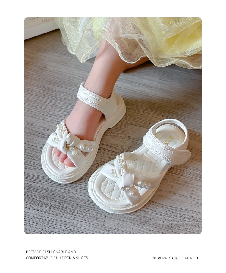 24HH285.24 - SANDAL CHO BÉ GÁI ĐÍNH NGỌC