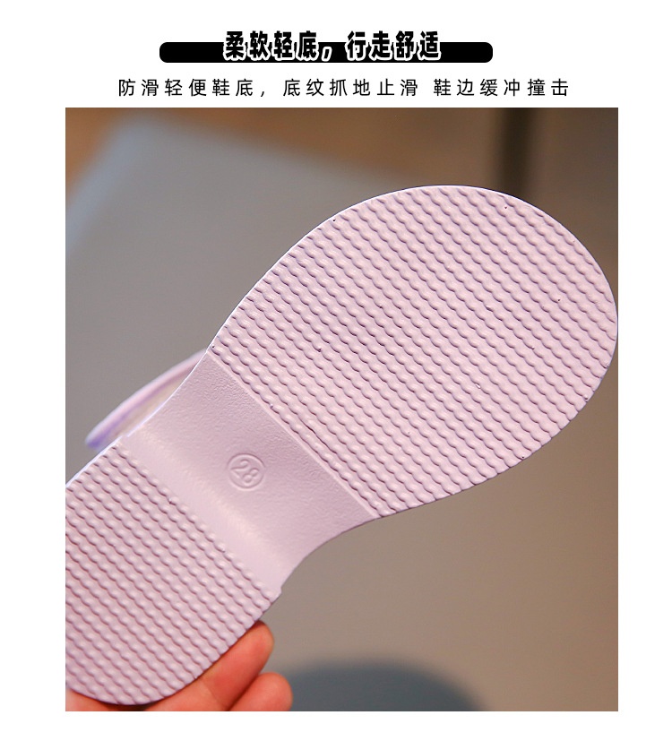 24HH285.24 - SANDAL CHO BÉ GÁI ĐÍNH NGỌC