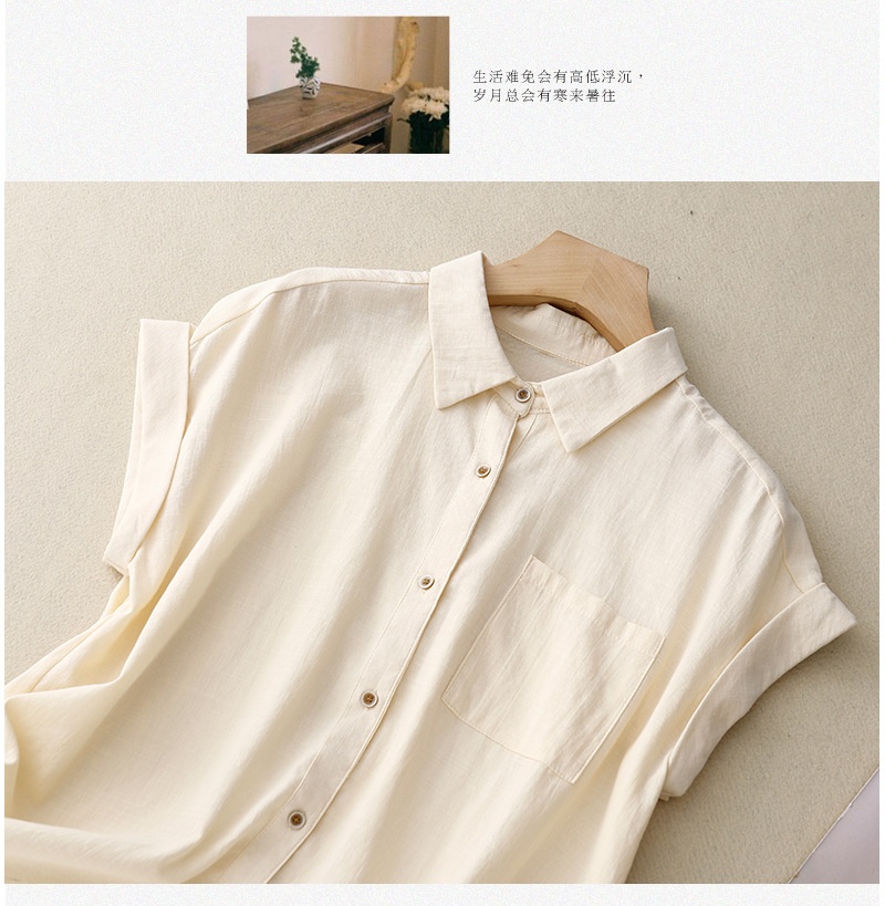 24HA295.29 - SƠ MI TAY HẾN NỮ
