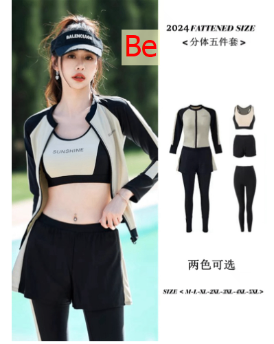 24HA305.03 - SET BỘ BƠI 5 MẢNH CHO NỮ