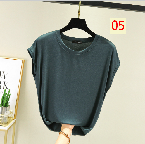 24HA305.19 - ÁO THUN LẠNH MODAL CỔ TRÒN