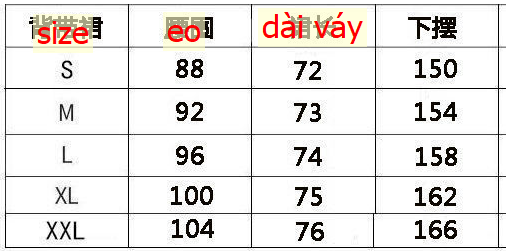 24HA305.08 - VÁY CHỮ A DEMIN NỮ
