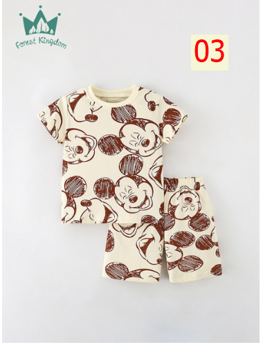 24HA315.16 - BỘ COTTON FOREST KINGDOM