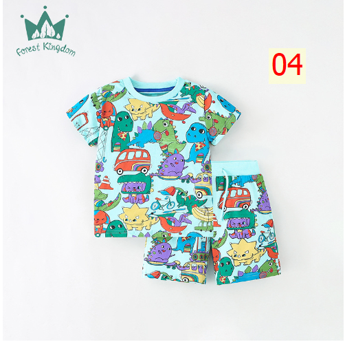 24HA315.16 - BỘ COTTON FOREST KINGDOM