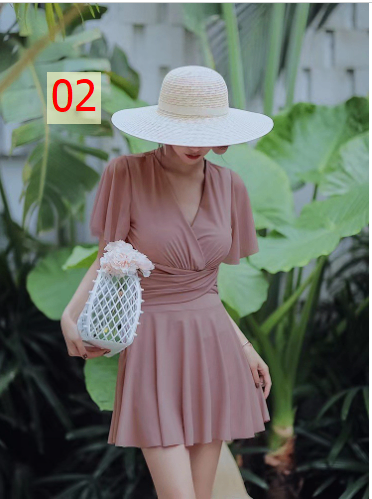 24HH16.06 - VÁY BƠI NỮ KÍN ĐÁO
