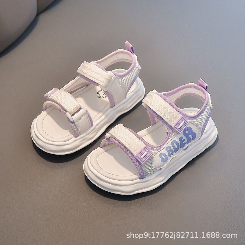 24HH26.08 - SANDAL QUAI DÁN ""ORDER "" BÉ GÁI