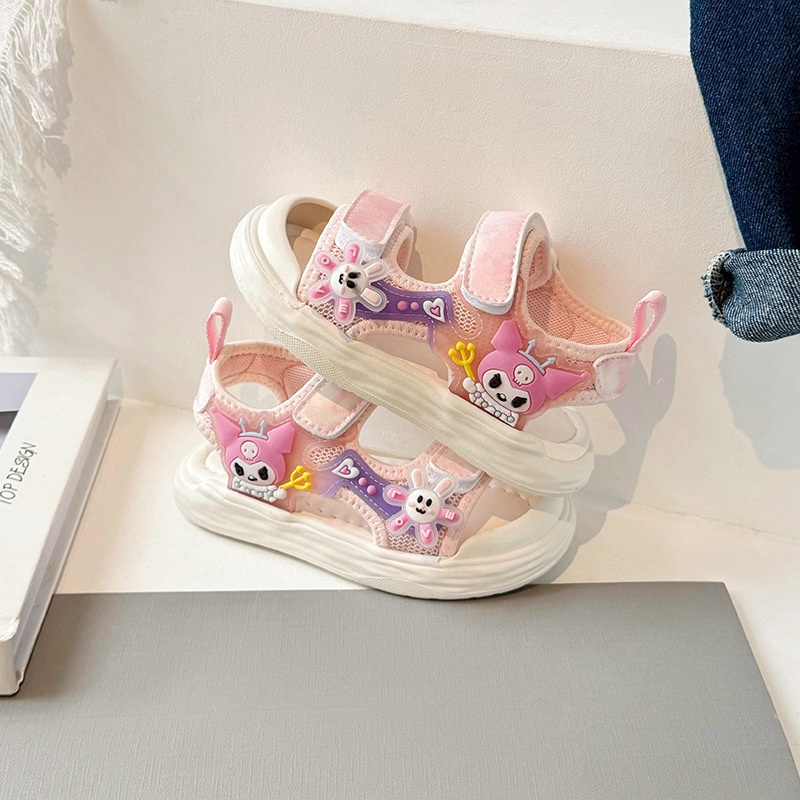 24HH26.10 - SANDAL BÉ GÁI 2 MÀU