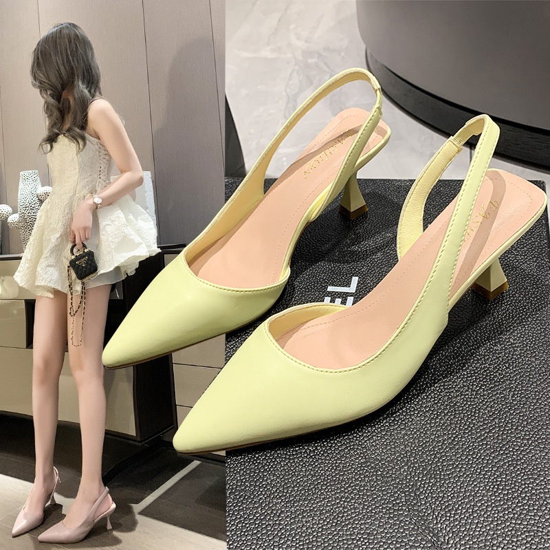 24HH26.02 - GIÀY CAO GÓT MŨI NHỌN