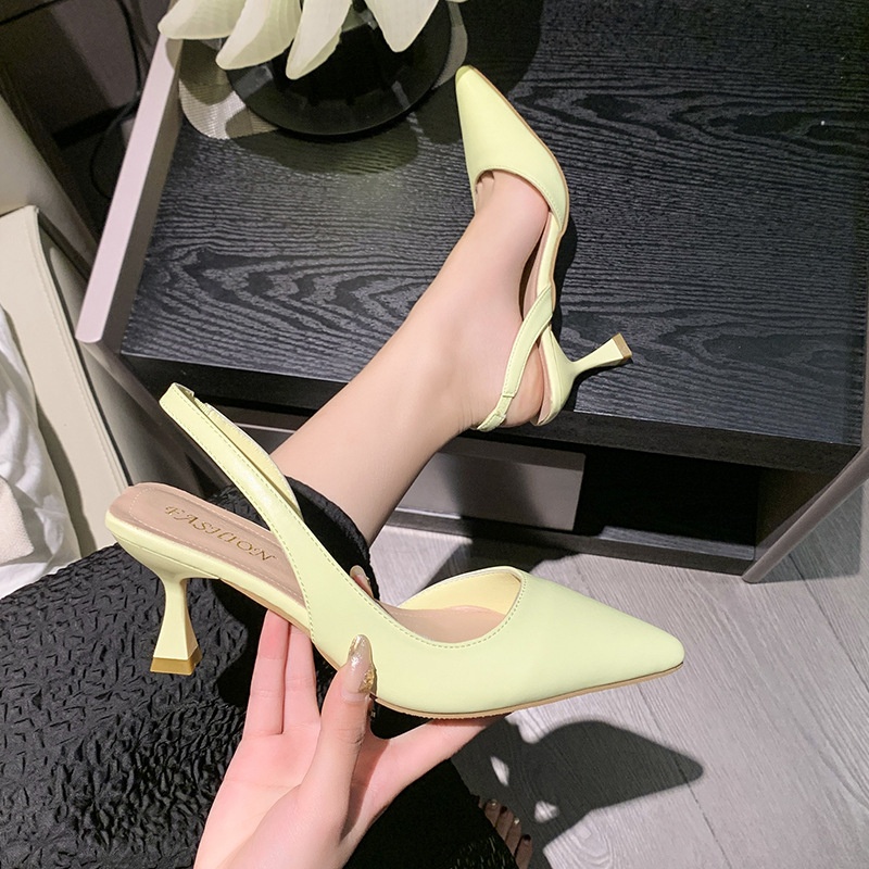 24HH26.02 - GIÀY CAO GÓT MŨI NHỌN