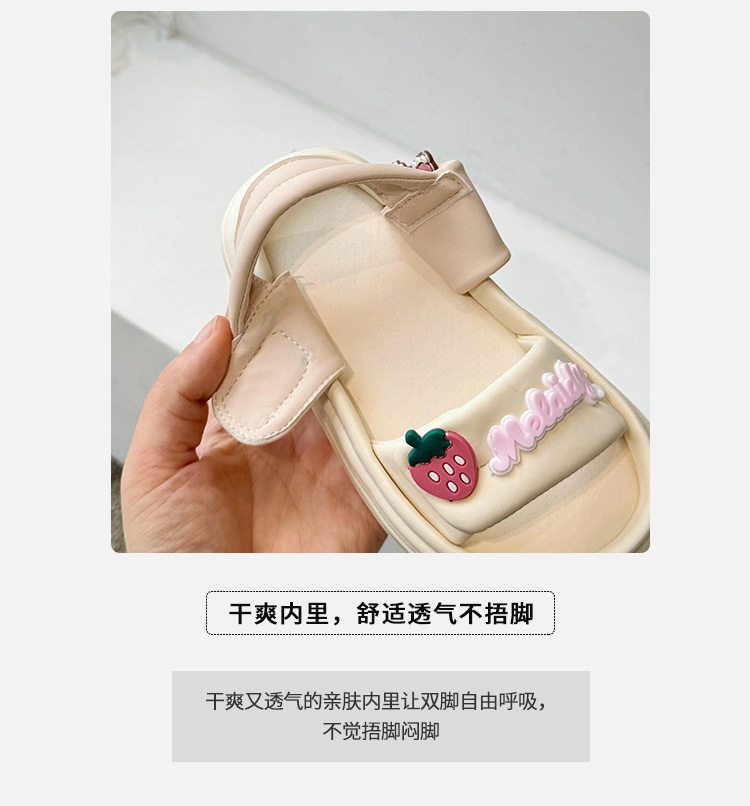 24HH26.15 - SANDAL BÉ GÁI HOẠT HÌNH