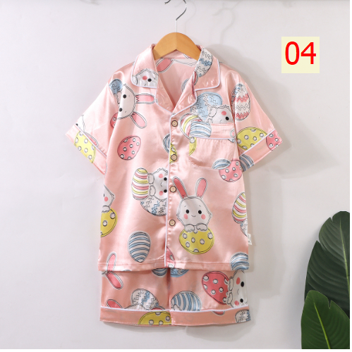 24HH26.23 - BỘ PIZAMA LỤA CHO BÉ