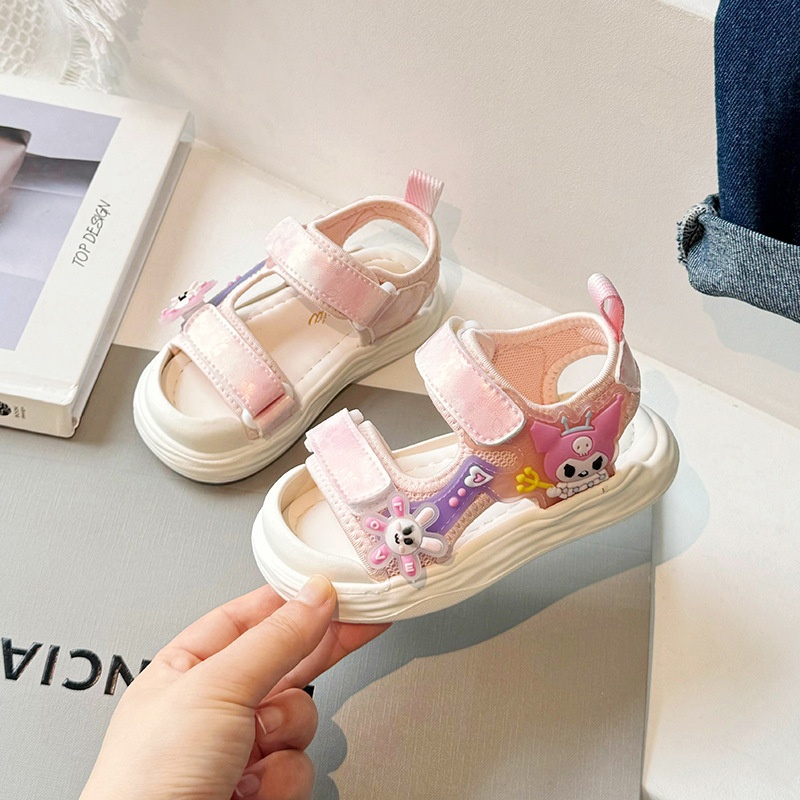 24HH26.10 - SANDAL BÉ GÁI 2 MÀU