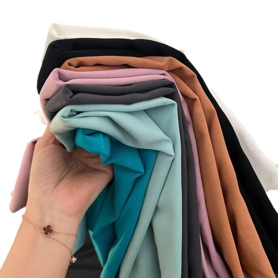 24HH26.19 - ÁO COTTON CỔ TRÒN DÁNG RỘNG NAM NỮ