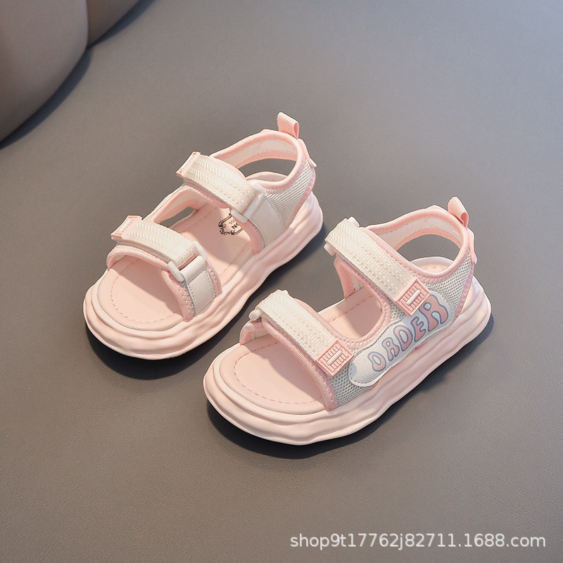24HH26.08 - SANDAL QUAI DÁN ""ORDER "" BÉ GÁI