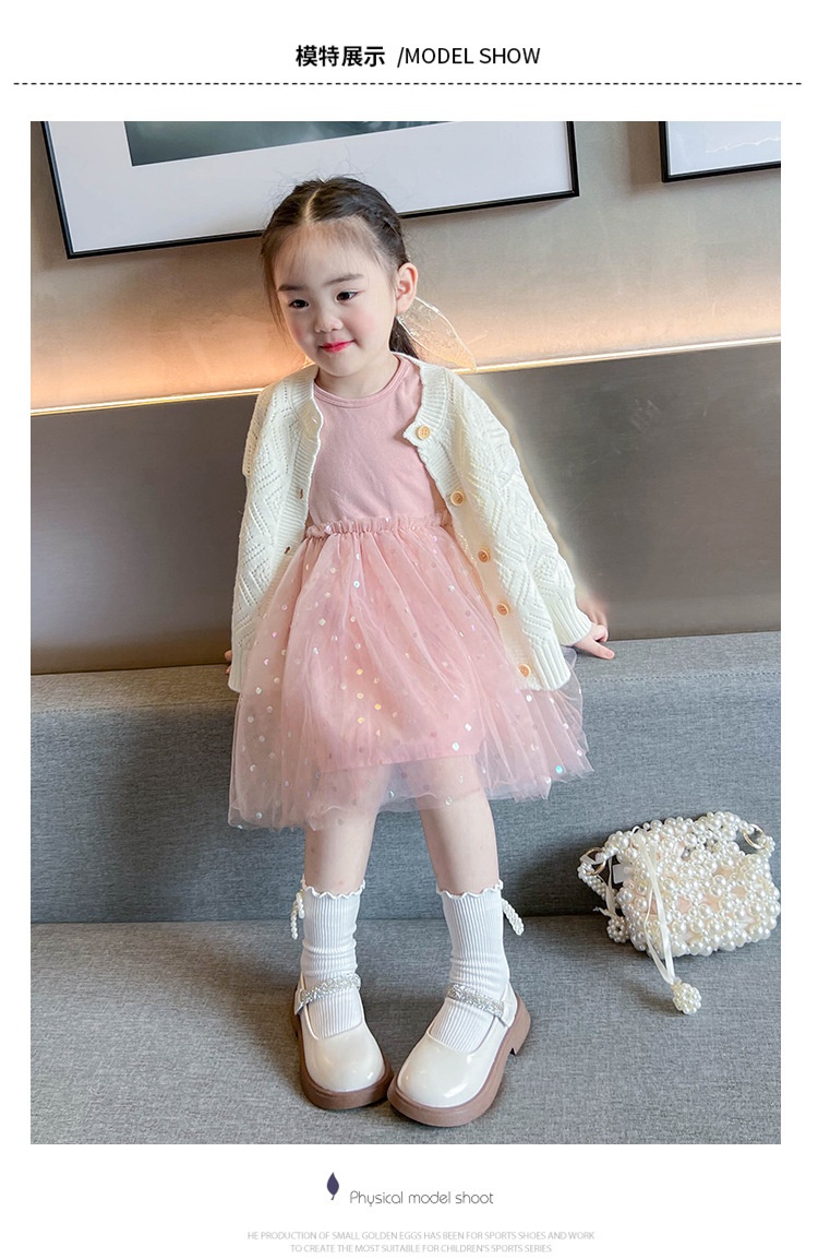 24HH36.18 - GIÀY DA TRƠN BÉ GÁI