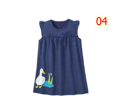 24HA46.14 - VÁY BÉ GÁI LITTLE MAVEN