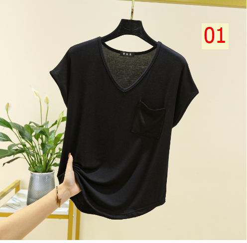 24HA46.31 - SET 2 ÁO THUN LẠNH CỔ TIM